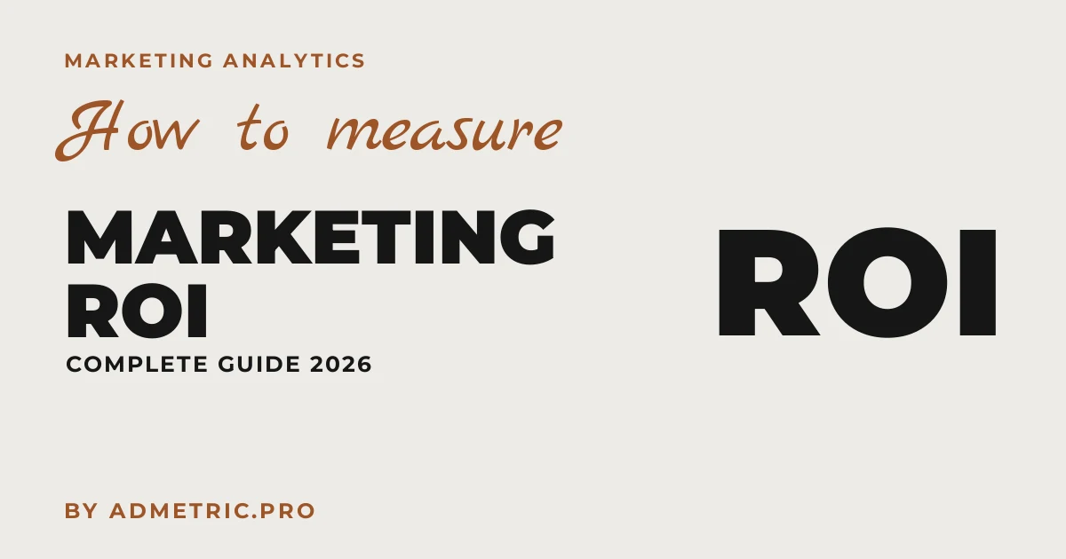 ROI nel marketing: formula, calcolo e benchmark per canale